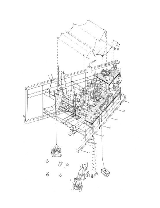 窩工房  三角習題II-手繪、打印在250g竹纖維環保紙  30×40  2019