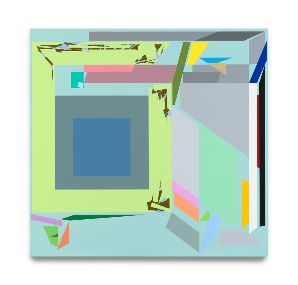 胡坤榮_草原風動_Wind Blows on the Grassland_壓克力、畫布105x100cm_2020