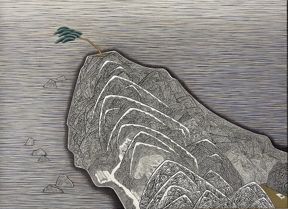 王興道_觀景系列 2026-2_壓克力彩、畫布_53x72.5cm_2026