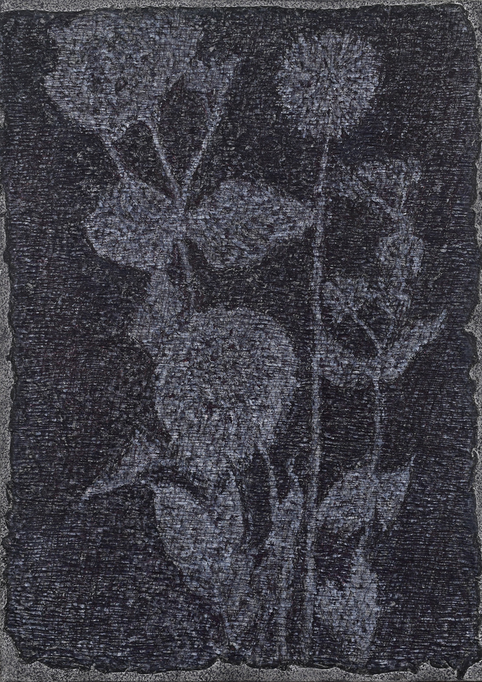 羅文欣_禮物-2_代針筆、蠟筆、水性顏料、墨、原子筆、紙本_31×22cm_2025