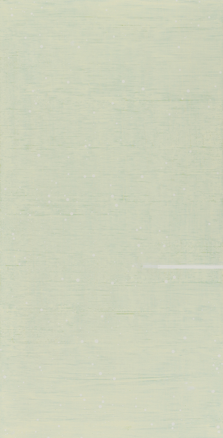 紀嘉華_希望的季節-3_油彩、亞麻布_74x38cm_2022