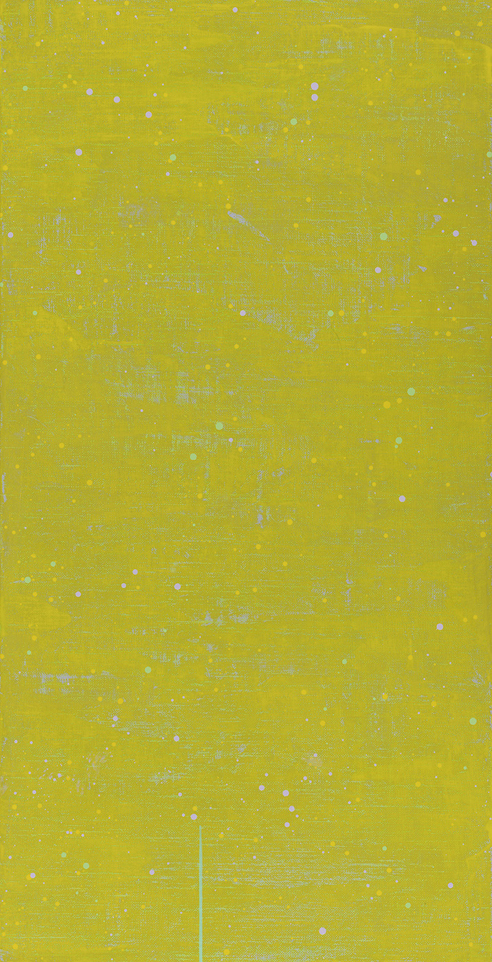 紀嘉華_希望的季節-5_油彩、亞麻布_74x38cm_2022