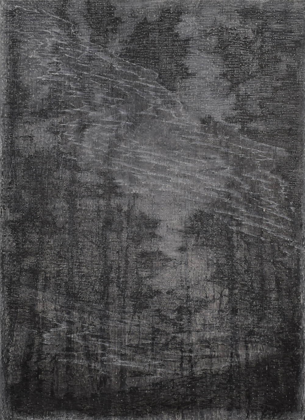 羅文欣_幻夢_代針筆、蠟筆、墨、壓克力、紙本_53×39cm_2025