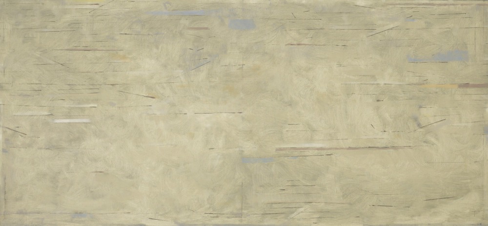時間與空間的律動16-3 91x195cm 油彩 ‧ 畫布 2016-2019