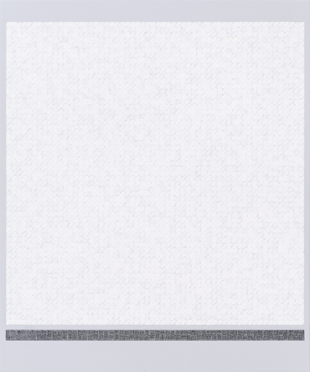 莊普 白的,外邊還有 壓克力顏料、畫布 72.5x60.5cm 2021