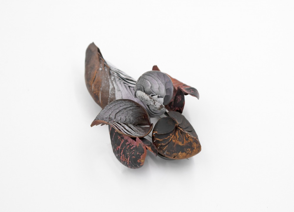 陳亭君 漬景IV 9x8x6.3cm 紅銅 、琺瑯 2021