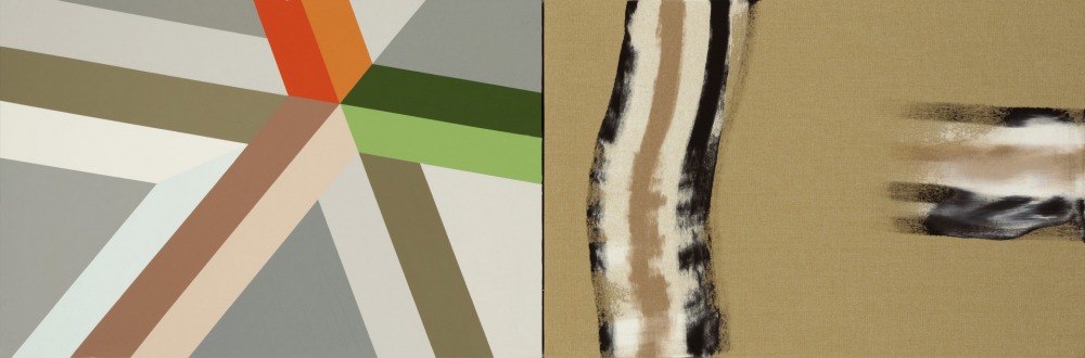 灰色的樂園2 壓克力、畫布 40x120cm 2021