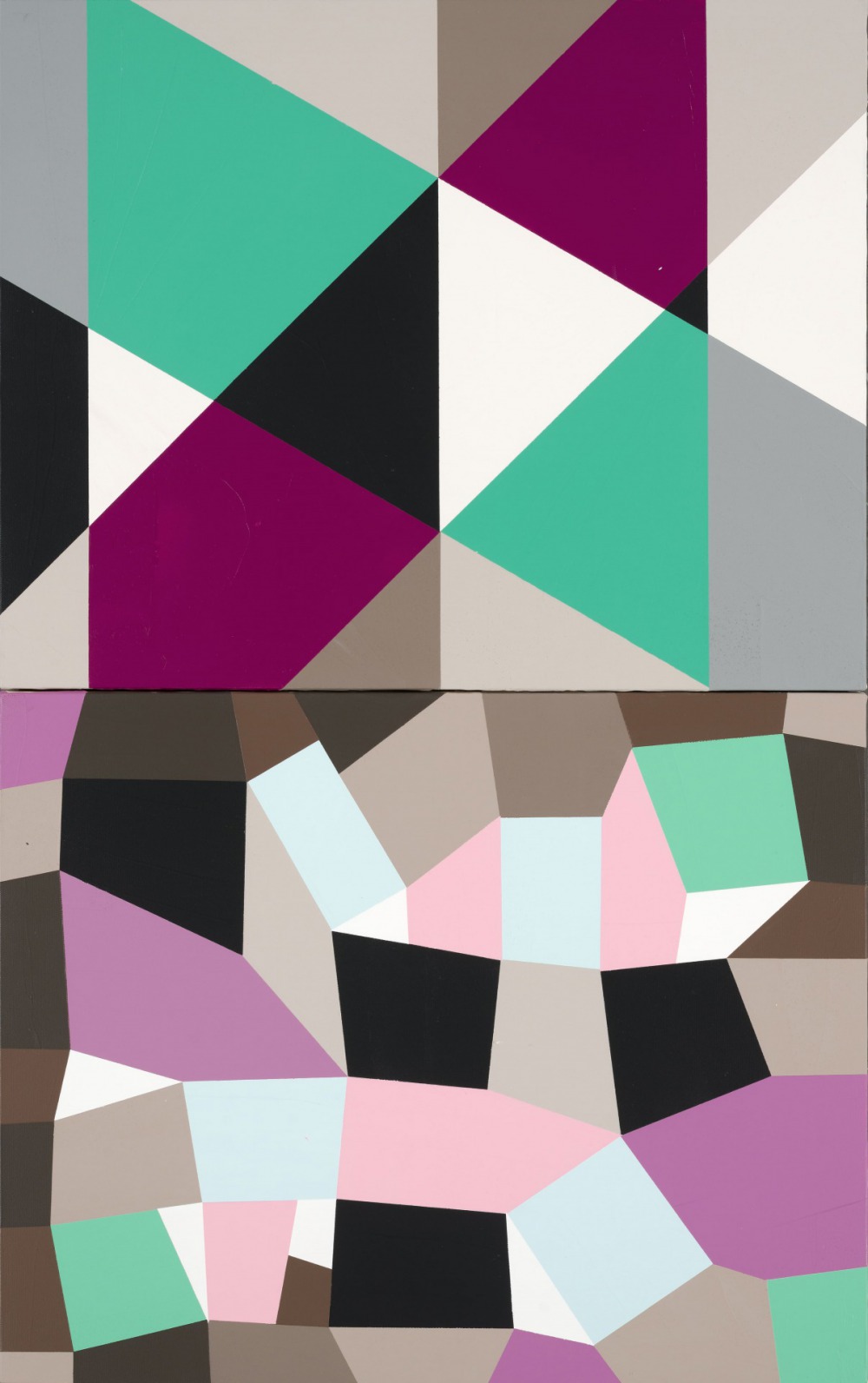 清晨五點 壓克力、畫布 80x50cm 2022