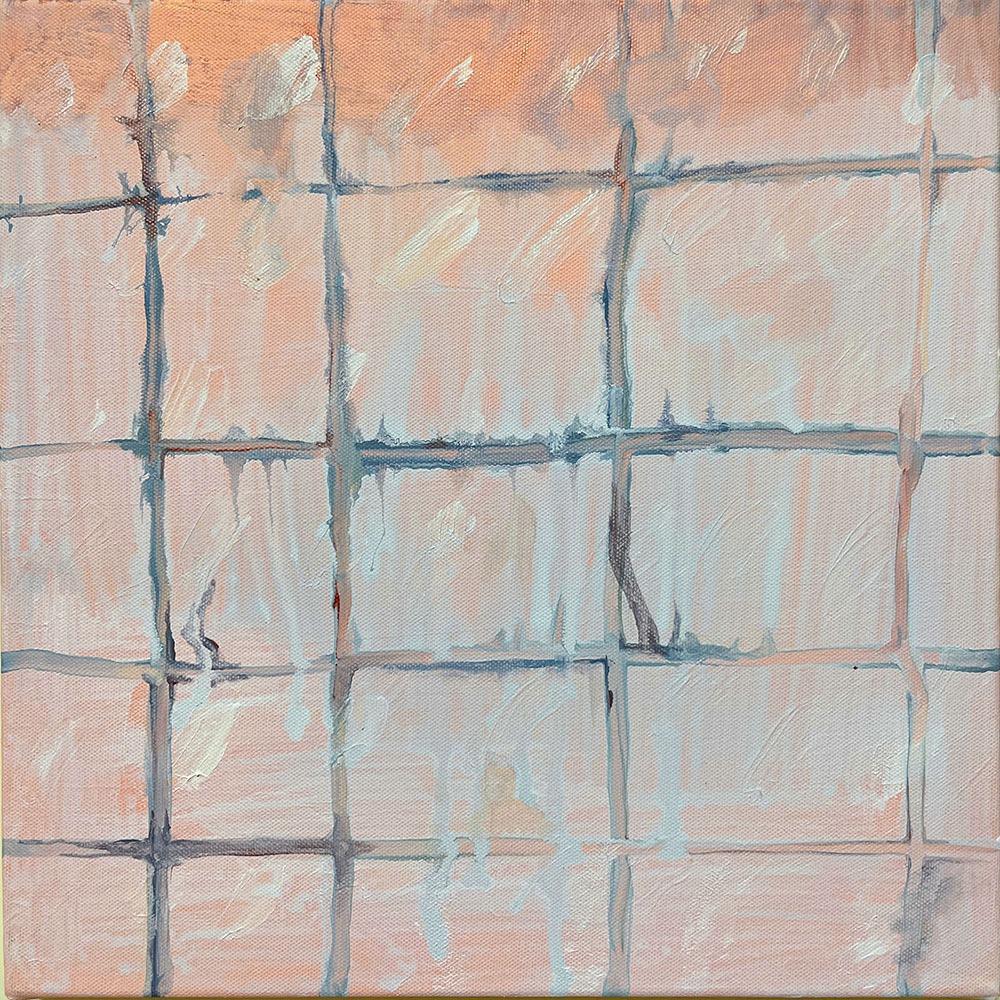 李俐燕 㗊㗊 series_003 壓克⼒、畫布 30x30cm 2023