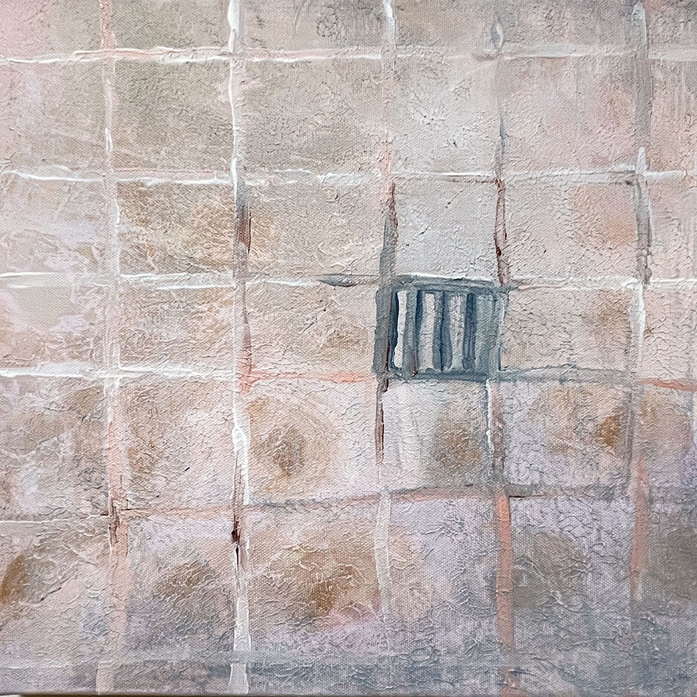 李俐燕 㗊㗊 series_004 壓克⼒、畫布 30x30cm 2023