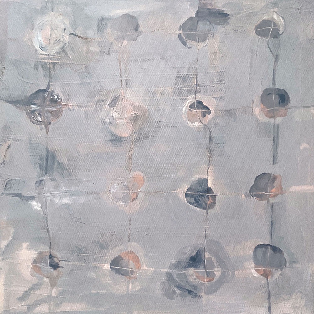 李俐燕 㗊㗊 series_008 壓克⼒、畫布 30x30cm 2023