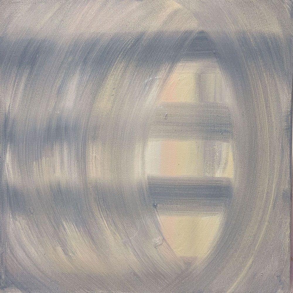 李俐燕 㗊㗊 series_013 壓克⼒、畫布 30x30cm 2023