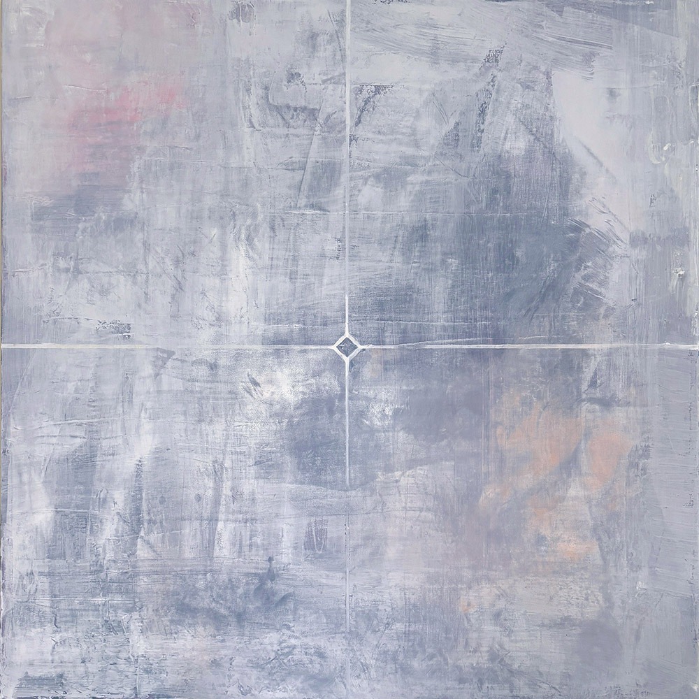 李俐燕 㗊㗊 series_019 壓克⼒、畫布 70x70cm 2024