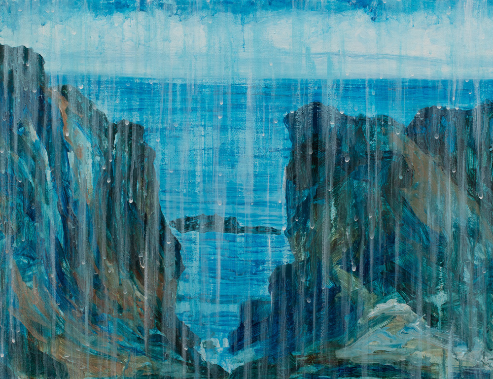 張庭甄_足跡-24_壓克力彩、畫布_41x53cm_2025