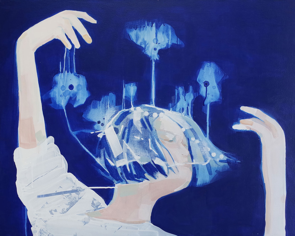 葉依柔_影_壓克力、畫布_72.5x91cm_2022
