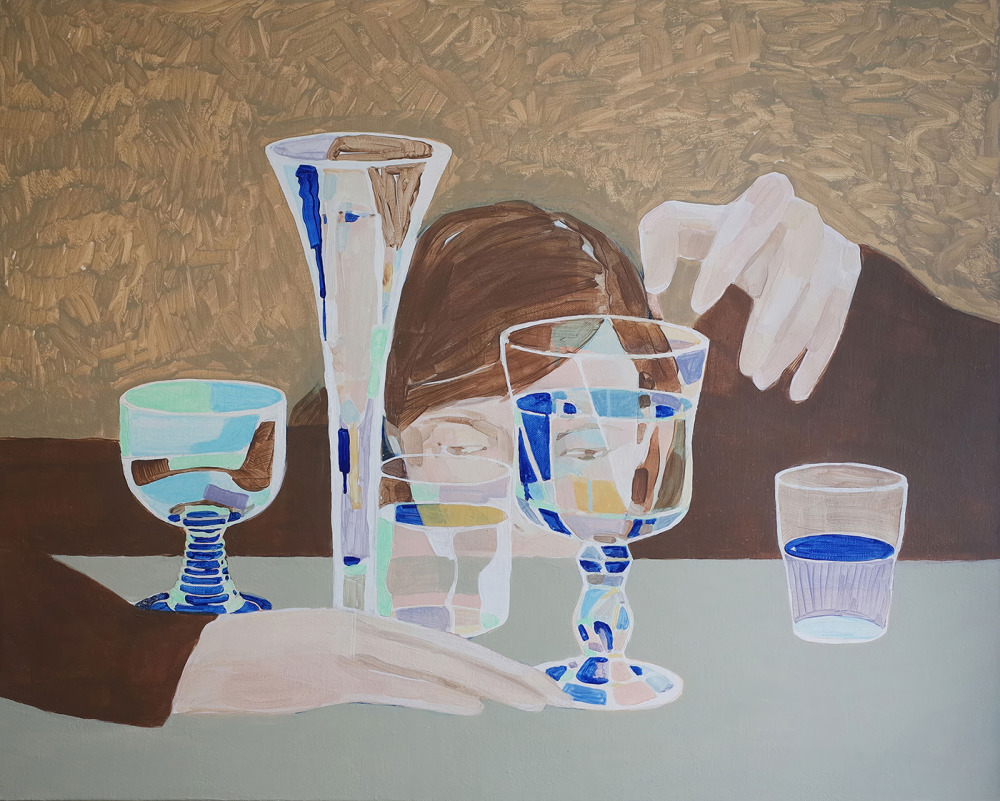 葉依柔_表情調節_壓克力、畫布_72.5x91cm_2022