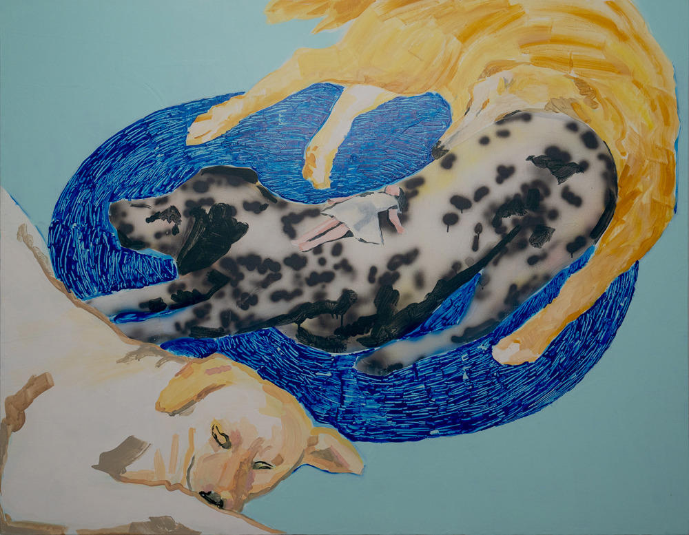 葉依柔_那將是無言的陪伴_壓克力、畫布_91x116cm_2025