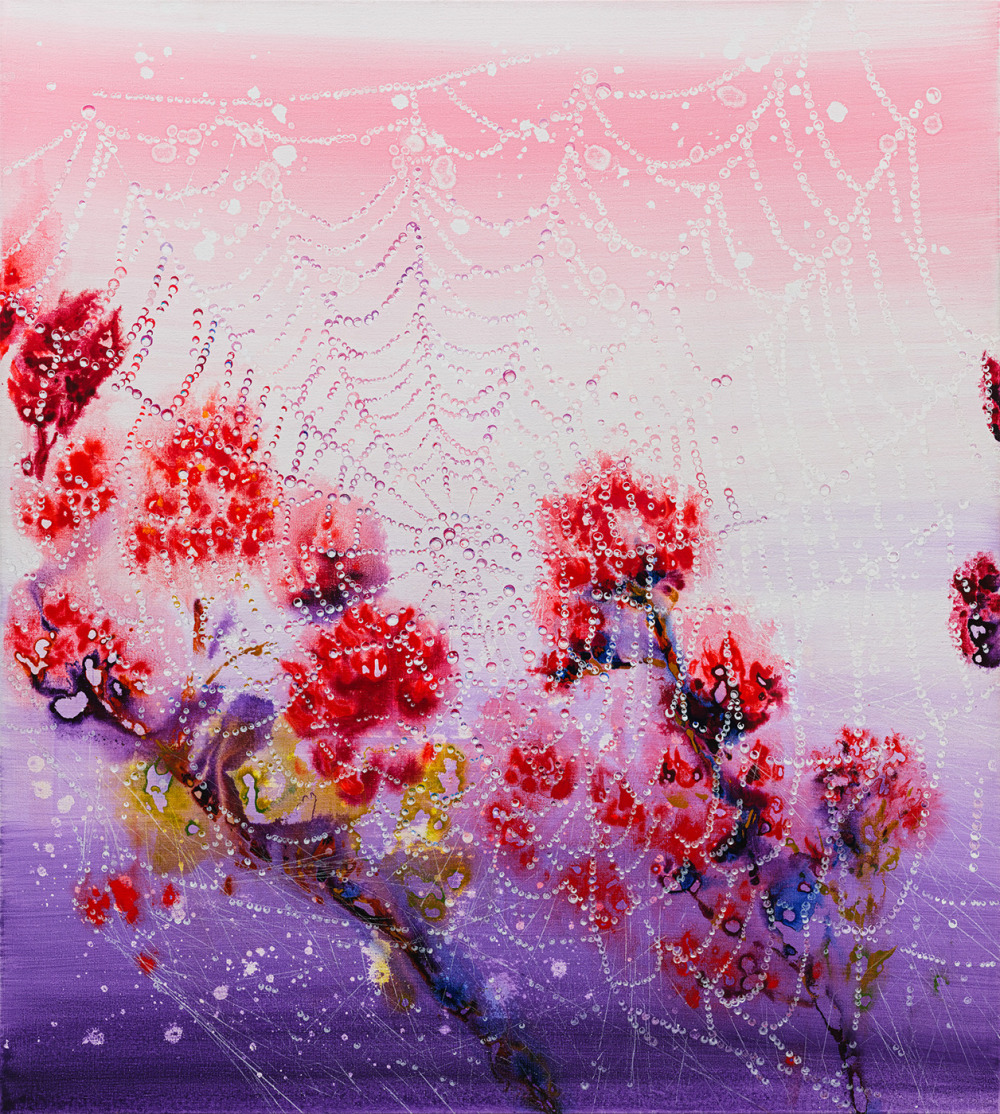 王亮尹_珍珠 Pearl_壓克力顏料、畫布_145×130cm_2023