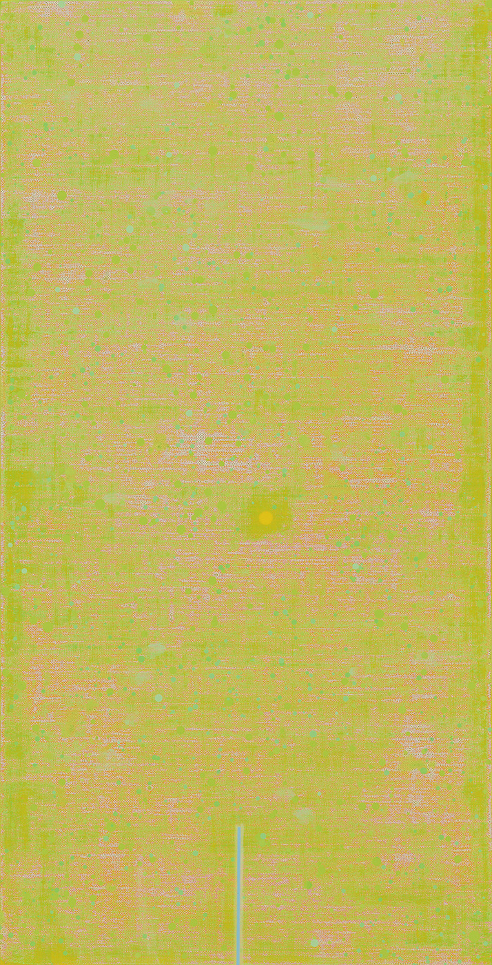 紀嘉華_直觀-4_油彩、亞麻布_74x38cm_2023