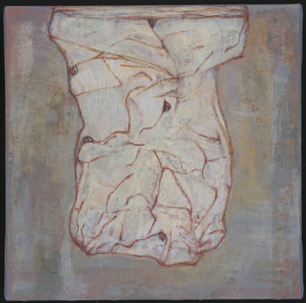 張光琪_物自體_壓克力、棉布_30x30cm_2026