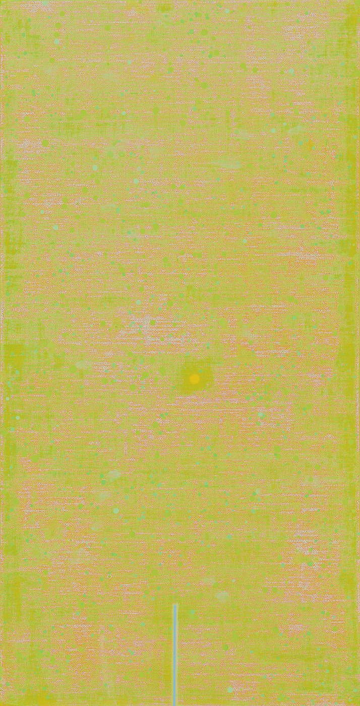 紀嘉華_直觀-4_油彩、亞麻布_74x38cm_2023