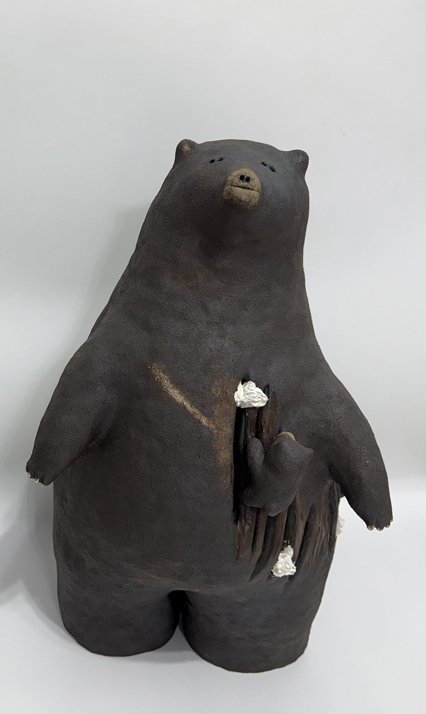 常玉蘭_鷹姿_陶_12.2x8x25.8_2025