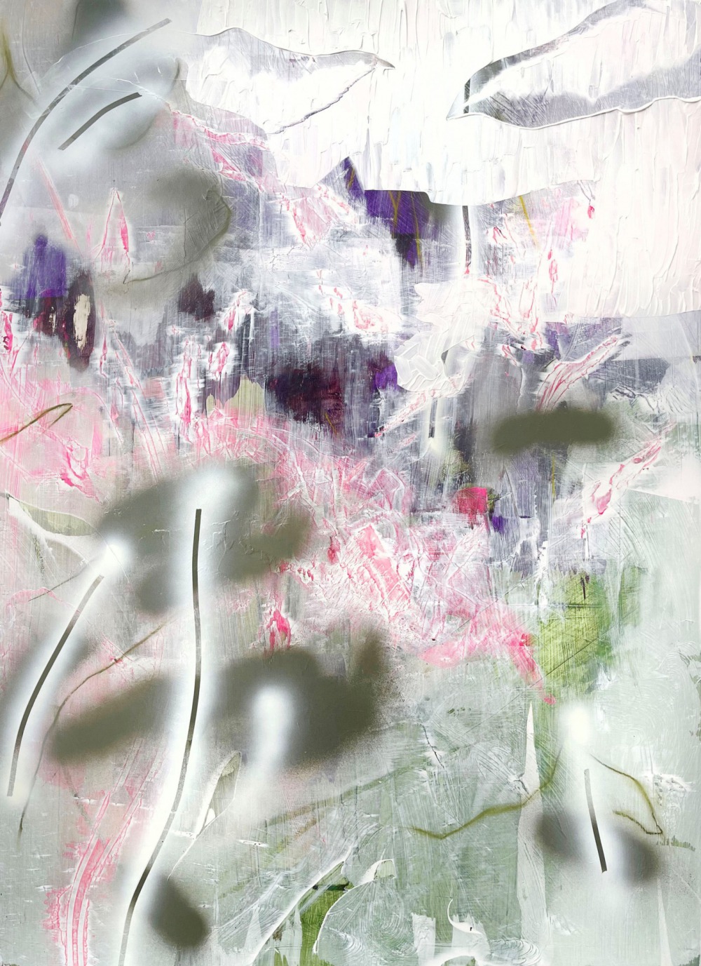 戴宛蓁 女孩 114.5x70cm 油彩‧畫布 2022<br />
