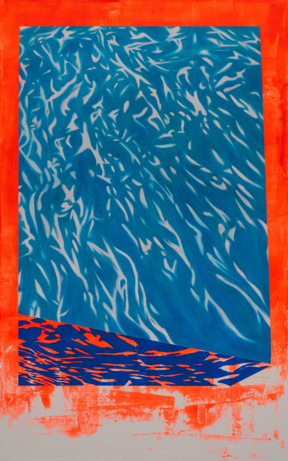 張庭甄 AP2 33x53cm 油彩‧壓克力‧畫布 2021<br />