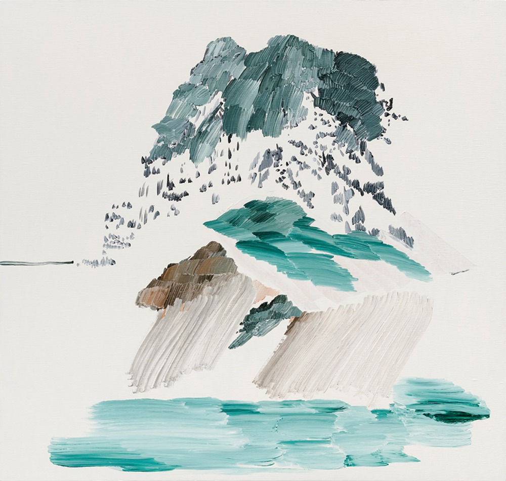 郭志宏 Study of Landscape 127 76x80cm 油彩 ‧ 畫布 2020<br />