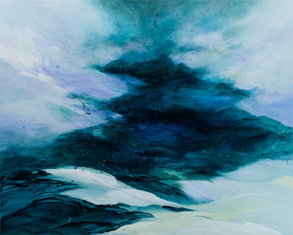 黃品玲 夢土 130×162cm 油彩 ‧ 畫布 2021<br />