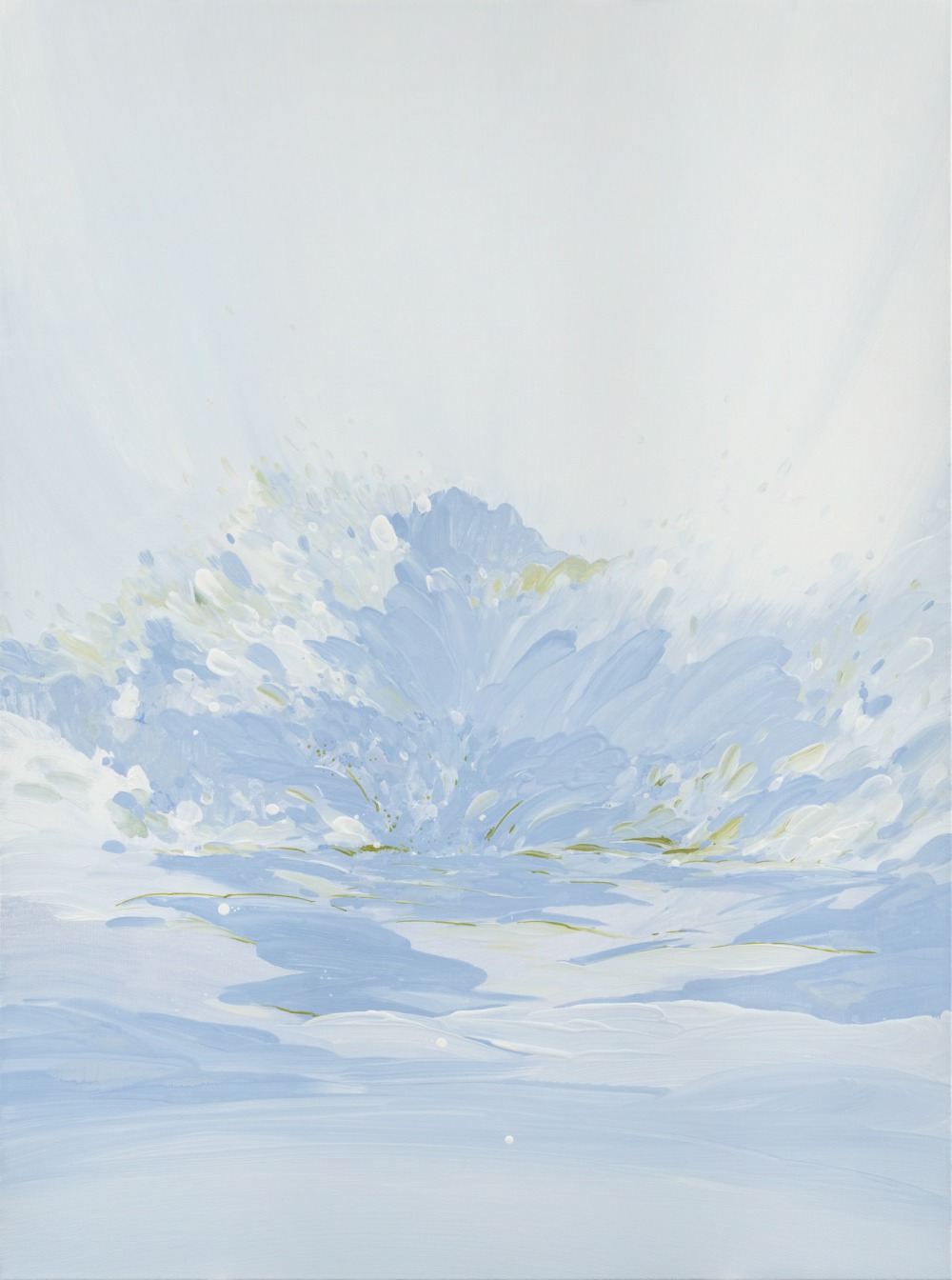 黃品玲 未知狀態#2 130×97cm 油彩 ‧ 畫布 2019<br />