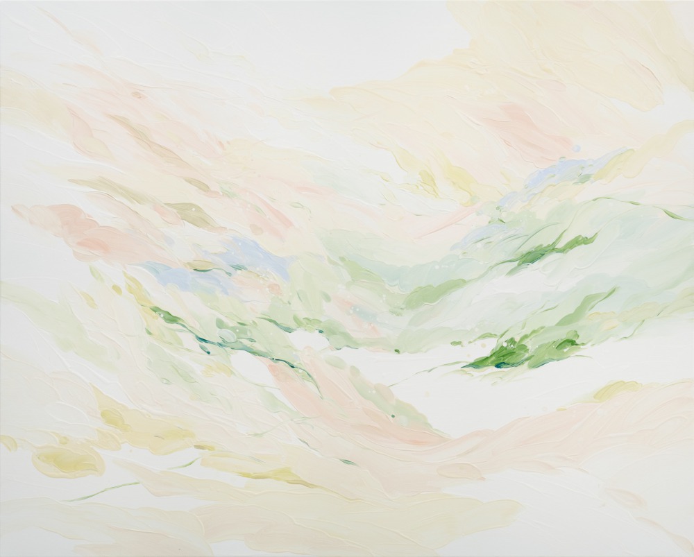 黃品玲 如詩如夢 130×162cm 油彩 ‧ 畫布 2021<br />