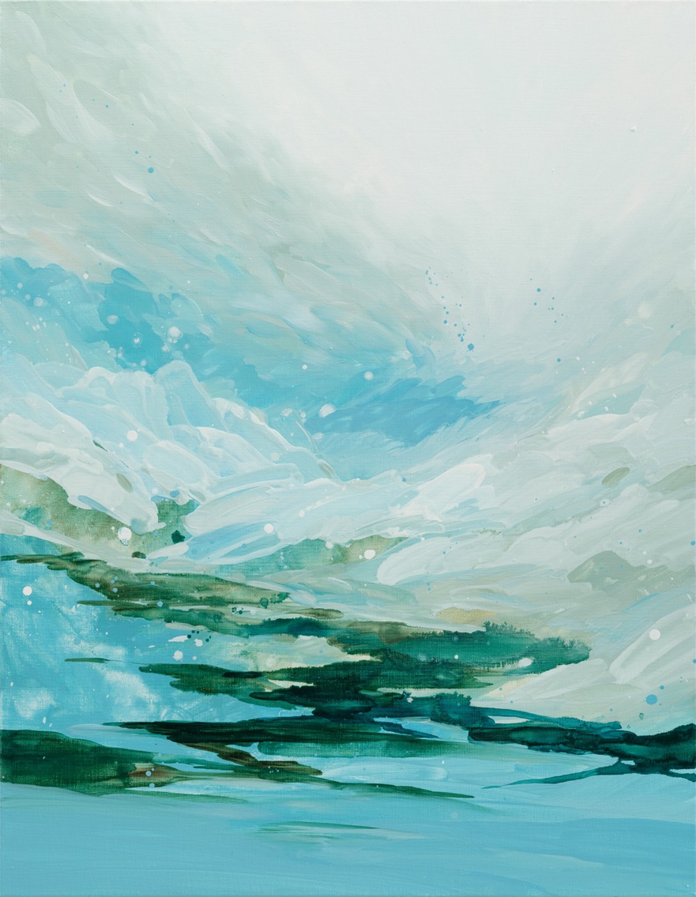 黃品玲 似水回憶 90×70cm 油彩 ‧ 畫布 2020<br />