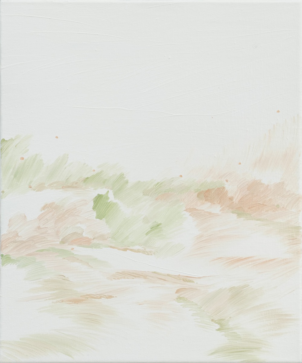 黃品玲 曖昧#3 45.5×38cm 油彩 ‧ 畫布 2021<br />