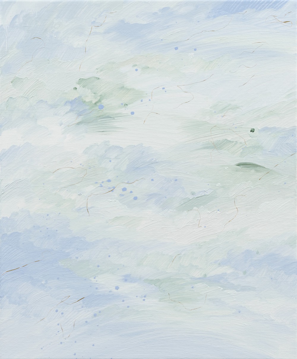 黃品玲 縷縷#2 45.5×38cm 油彩 ‧ 畫布 2022<br />