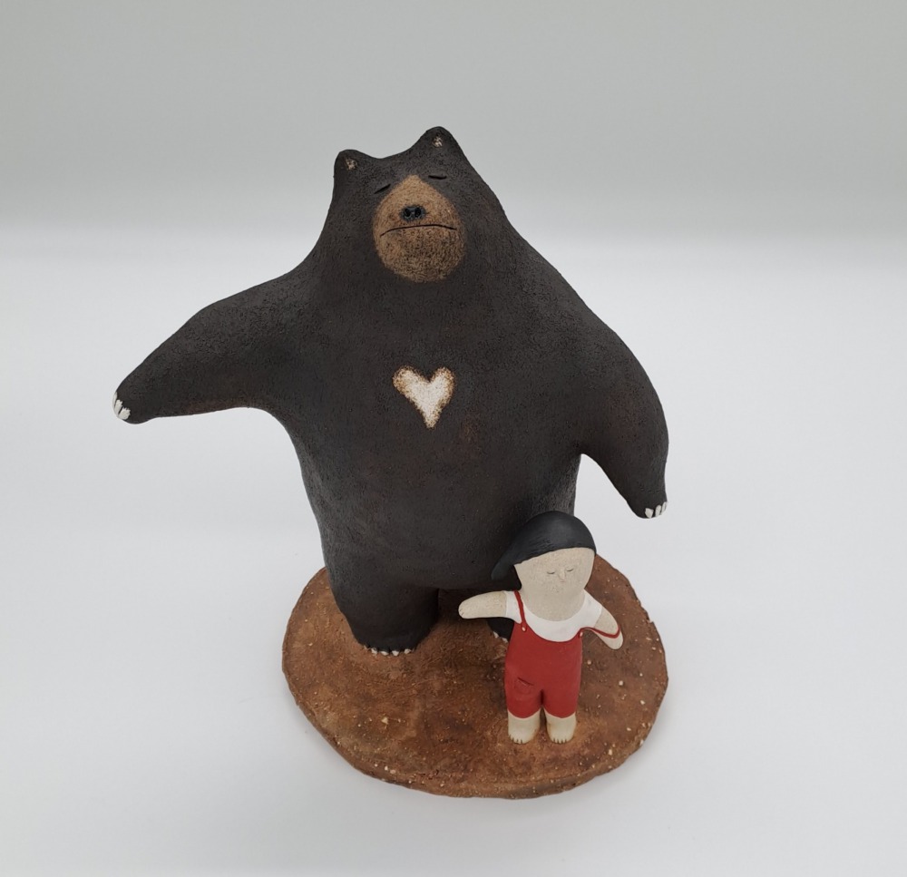 常玉蘭--我們 17×15.2×24.5cm 陶土熟料土 2023