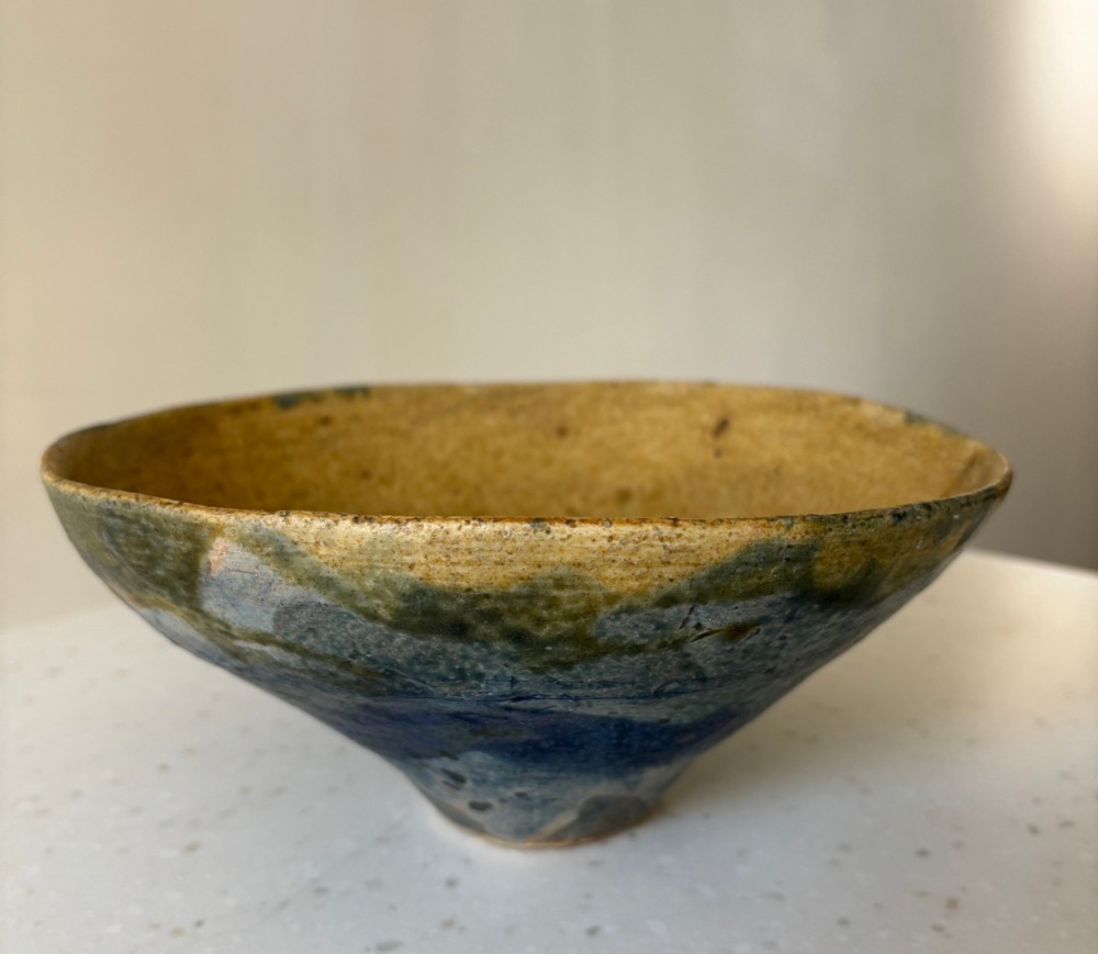 李之旋 泡麵大碗B 陶土 22x9cm 2023
