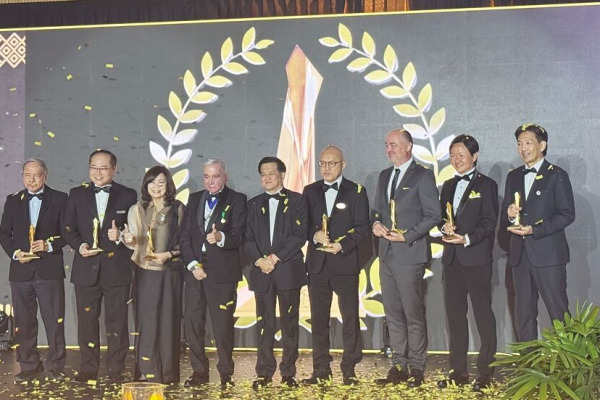 全球卓越建設獎 台灣獲二金、三銀