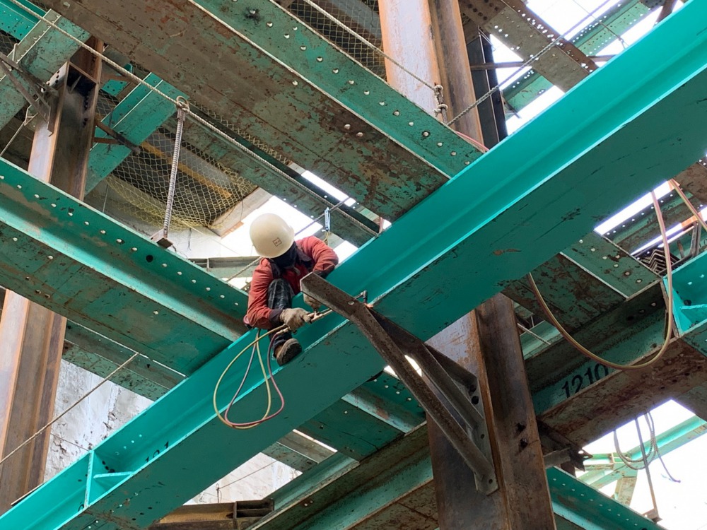 第三層安全支撐作業