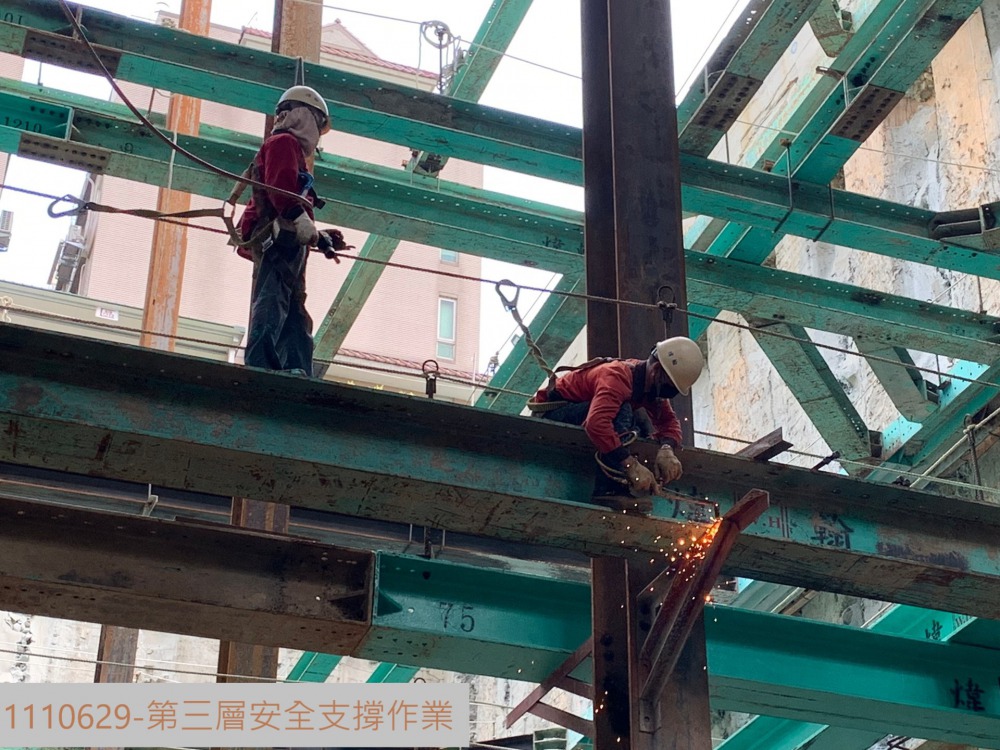 第三層安全支撐作業